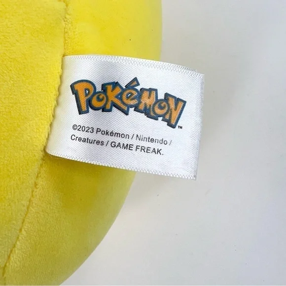 Pokémon PIKACHU SQUISHMALLOW Stuffed Animal Plush 10" Kellytoy - Picture 6 of 10